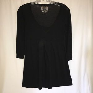 Classy Baby Doll Style Knit Top by One Step Up